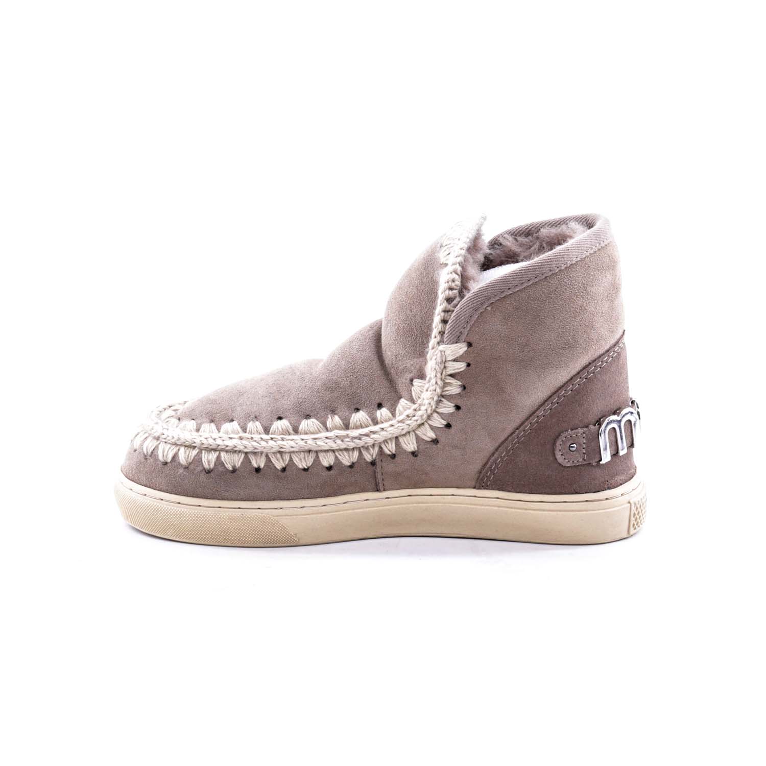 Mou Eskimo Sneaker Big Metal Logo Grigio